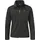 Circ Fleece Jacke Schwarz 48