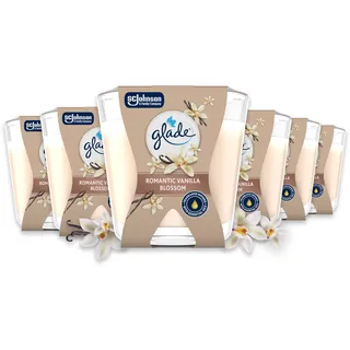 Glade Romantic Vanilla Blossom Duftkerze 204 g beige