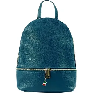 FLORENCE Cityrucksack Leder Türkis