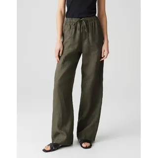 Opus Mileni Wide Leg Hosen Olive 34