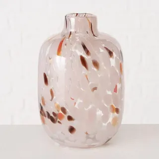 Boltze Dekovase UMEA Braun/Orange/Weiß 18 cm