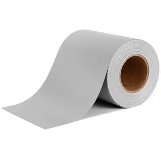 FIVMEN Sichtschutzstreifen PVC Stabmattenzaun Sichtschutz-Streifen Doppelstabmatten, Mehrfarbig, inkl. Befestigungsclips Anthrazit/Hellgrau/Grün/Ranken grau 35 m