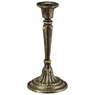 relaxdays Kerzenständer »Kerzenständer Vintage«, Bronze braun|schwarz