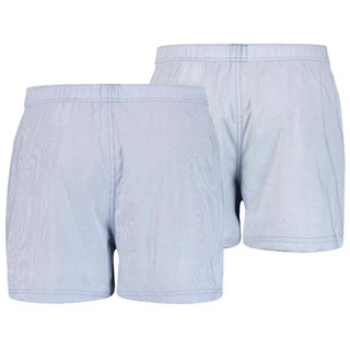 LEVI'S Herren Boxershorts im Vorteilspack - Web-Shorts, Baumwolle, einfarbig Hellblau L 4er Pack (2x2P)