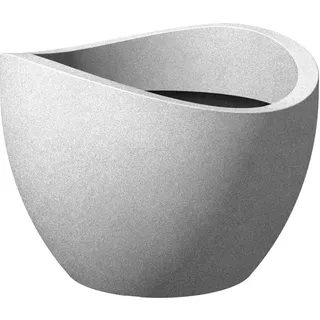 Scheurich Wave Globe 250 Ø 30 x 22,2 cm stony grey