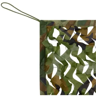 vidaXL Tarnnetz Flecktarn 3x4 m