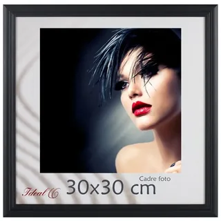 Ideal Trend Artos Holz schwarz 30x30 cm Collage