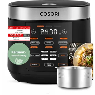COSORI Reiskocher schwarz 5,0 l