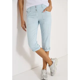 Cecil Style YorkStyle NewYork Slim Fit 3/4-Hose diamond Blau 30