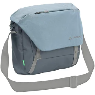 VAUDE Umhängetasche ROM S III - hochwertige Messenger Bag Herren & Damen aus recyceltem PET, wasserabweisende Schultertasche mit Notebook-Fach - heron, Einheitsgröße