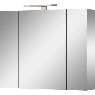 Germania Spiegelschrank 80 cm grau