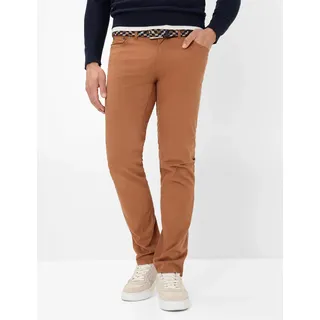5-Pocket-Hose BRAX "Style CHUCK", Herren, Gr. 33, Länge 30, braun, 98% Baumwolle, 2% Elasthan, Hosen