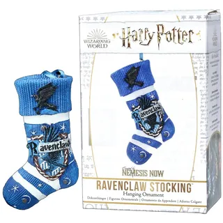 Figuren Shop GmbH Christbaumschmuck Christbaumschmuck - Harry Potter Ravenclaw Socke - Weihnachtsbaum (1-tlg) bunt