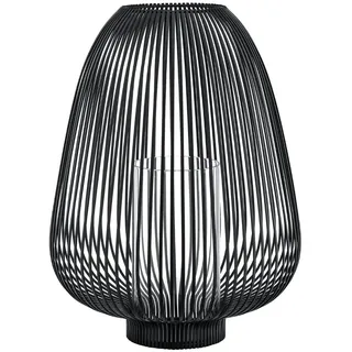 BLOMUS Laterne Lyva Glas Schwarz