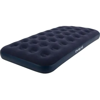 Avenli Luftbett Luftmatratze Camping für 1 Person blau 191x99x22cm Twin-Size, (Gästebett aufblasbar Ideal als Reisebett oder Isomatte, 1-tlg., Campingmatratze ohne Pumpe), für Indoor und Outdoor mit beflockter Oberfläche blau
