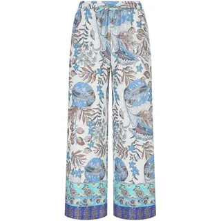 7/8-Hose Sanne Green Cotton weiss, 44