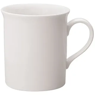 Becher VILLEROY & BOCH "Twist White" Trinkgefäße Gr. 300 ml, 6 tlg., weiß Kaffeebecher Teebecher und Kaffeetassen 300 ml, 6 Teile