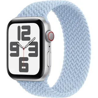 Apple Geflochtenes Solo-Armband für die Apple Watch | 44/45/46/49 mm – Größe 11 – Hellblau - Hellblau