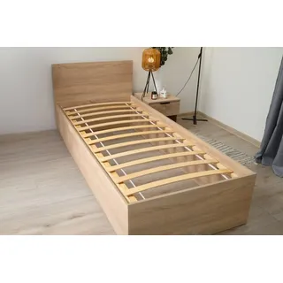 Lattenrost 140x200 cm mit 13 Holzlatten, maximale Tragkraft 110 kg pro Person