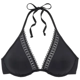 s.Oliver Bikini-Top Damen Schwarz 38 Cup B
