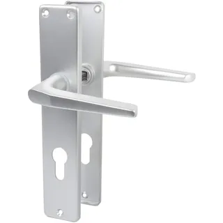 Lienbacher Langschildgarnitur Europa F1 Aluminium grau/silber