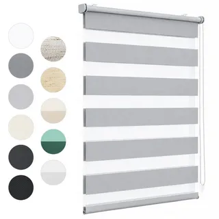 Sekey Doppelrollo 115 x 130 cm grau