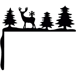 Angaekkot Weihnachtsdeko Türrahmen,Türrahmen Deko Weihnachten,Türecken Deko,Weihnachten Dekoration für Wände Türen,Weihnachten Türrahmen Ornament Türdeko Geschenke,Tür Cover Weihnachten (C)