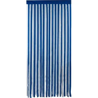 Maximex Türvorhang Insektenschutz (1 St), Klettband, blickdicht, Polyester, Zuschneidbar. Reflektiert Sonne und Hitze, Insekten- und Sichtschutz blau