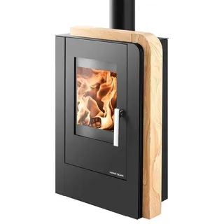 Kaminofen Aruba Easy von Haas + Sohn 6 kW schwarz/woodstone
