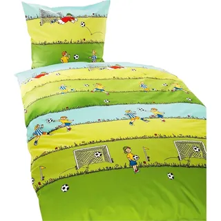 BIERBAUM Kinderbettwäsche JACK by Bierbaum Kinder Biber Bettwäsche 2 tg 135x200cm versch. Motive, Biber, 2 teilig, supersüßes Kinderdesign, 100% Baumwolle, besonders atmungsaktiv