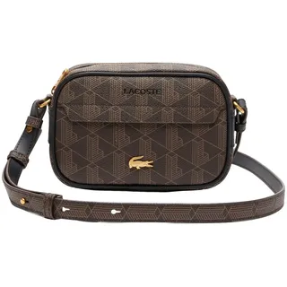 Lacoste The Blend Seasonal Umhängetasche Kunstleder Brown