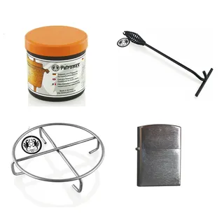 Petromax Feuertopf (Dutch oven) Zubehör Set "Paste + Untersetzer + Deckelheber"