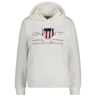Gant Sweater Damen Sweatshirt - REGULAR ARCHIVE SHIELD HOODIE beige S