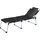 De Luxe XL Dreibeinliege 214 x x 45 schwarz