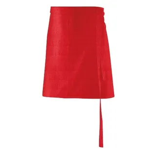 Vorbinder, Schürze 45x80 cm in Rot LxB aus 65% Baumwolle - 35% Polyester - 80 x 45 cm