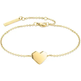 Liebeskind Berlin Urban Heart Armband Edelstahl goldfarben 21 cm