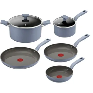 Tefal Cera Color Pfannen-Set 7-tlg. 20 cm + 24 cm + 28 cm + 30 cm + 32 cm + 26 x 26 cm + 28 x 28 cm