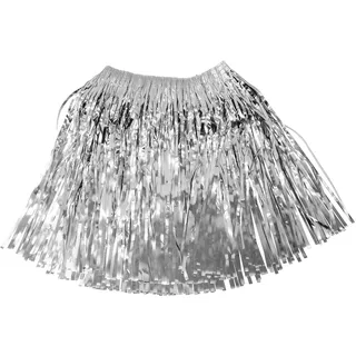 Deiters Rock Lametta metallic Damen silber S/M