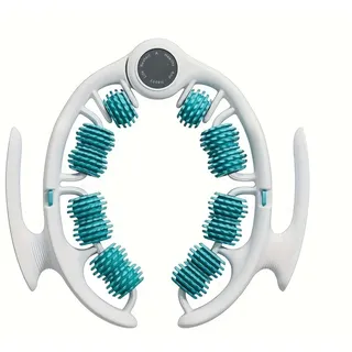 FFitness Anti Cellulite Massage Roller - Cellu Roll Massage Roller Selbstmassage Muskel Beine Gesäß Fitness Yoga (Petrolgrün)
