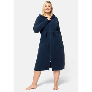 sheego Bademantel in marine | Gr.: 44-46