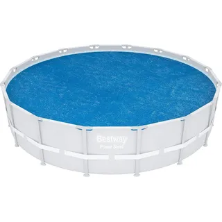 BESTWAY Solarabdeckung Flowclear Rund blau 462 cm
