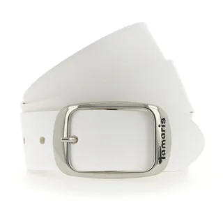 TAMARIS Damengürtel Leder 90 weiß