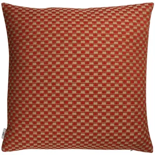 Røros Tweed - Isak Kissen, 60 x 60 cm, red sumac