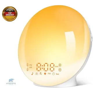 Tageslichtwecker Lichtwecker Wake up Light Sonnenaufgang Sonnenuntergang