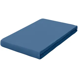 schlafgut Pure Baumwolle 140 x 200 - 160 x 220 cm blue mid