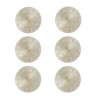 Zeller Platzset ZELLER PRESENT, gold, Ø:38cm, Platzsets, feierlichen Look