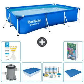 Bestway Steel Pro Rechteckig - 300x201x66 Cm - 7-teilig  S251