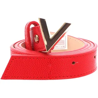 VALENTINO Damen Divina Gürtel, Rot/Gold, Medium - M