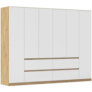 Rauch Drehtürenschrank MAINZ 271 x 210 x 54 cm Braun