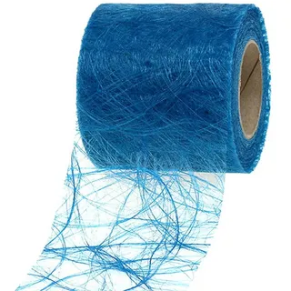 Florists Products Tischläufer Vlies Hellblau 8cm x 25m - Dekovlies für Maritime Dekoration blau